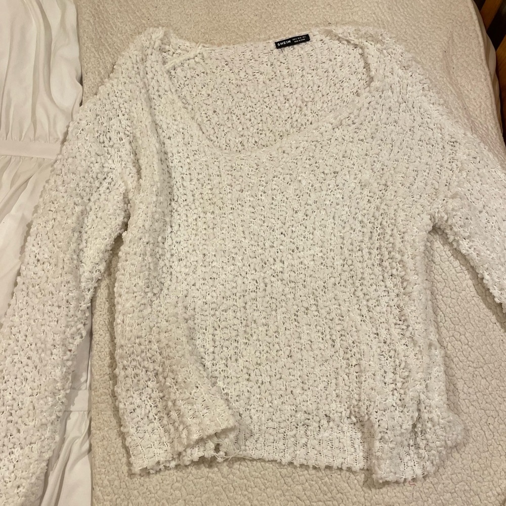 Soft white sweater